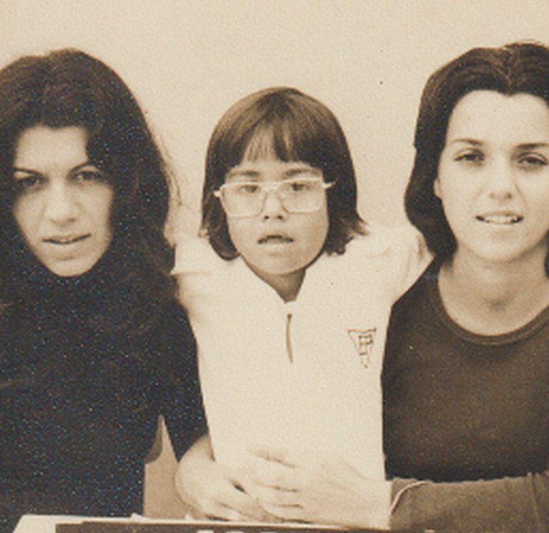 Retrato escolar de 1973, antes da restauração